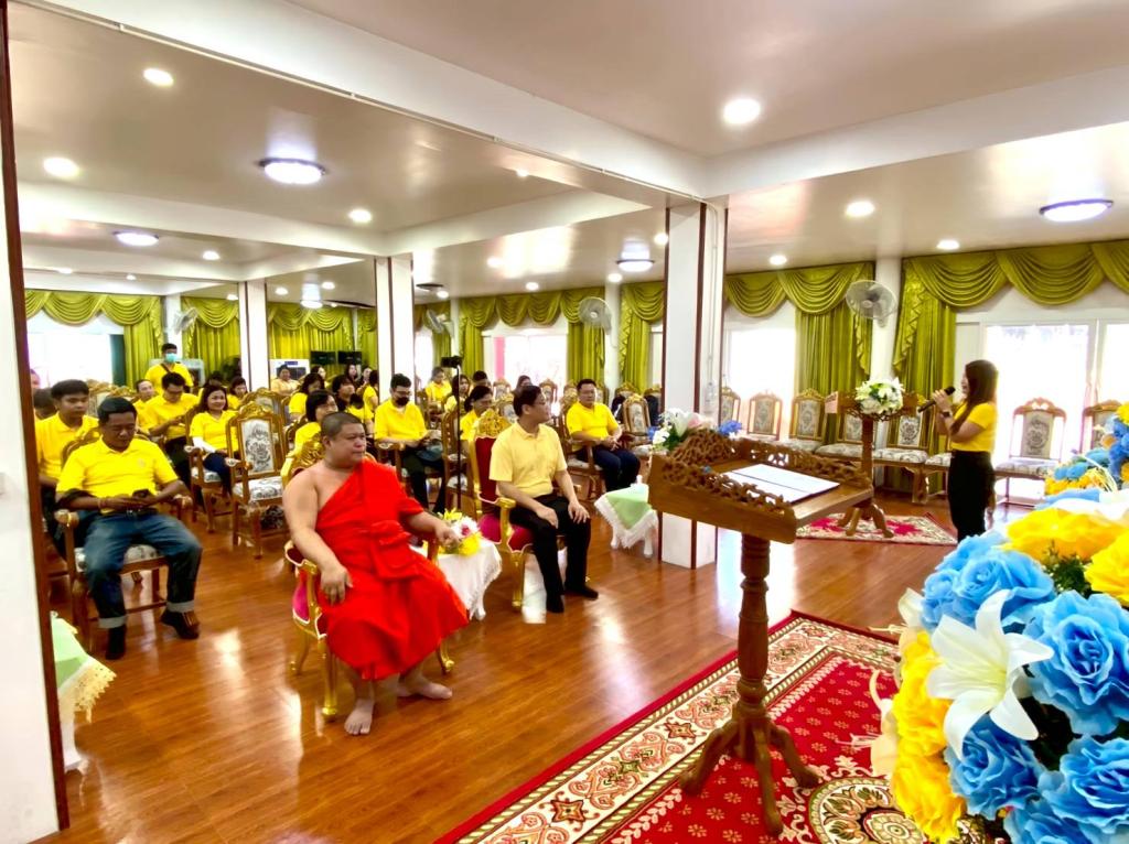 พิธีเปิดสัมมนาเชิงปฏิบัติการหลักสูตร “เสริมทักษะการประยุกต์ใช้หลักธรรมทางพระพุทธศาสนาฟื้นฟูสิ่งแวดล้อม เติมสุขสู่ชุมชนตามหลักปรัชญาเศรษฐกิจพอเพียง”