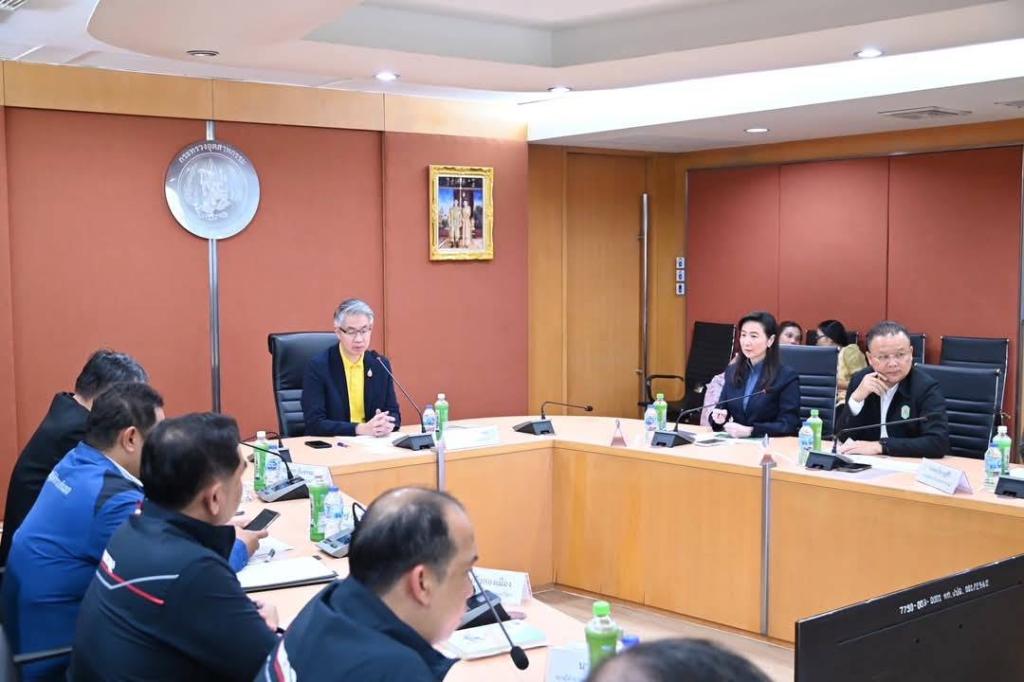 การประชุมหารือการจัดงาน “อุตสาหกรรมแฟร์” มหกรรมสินค้าโรงงาน ซื้อของไทย ใช้ของดี