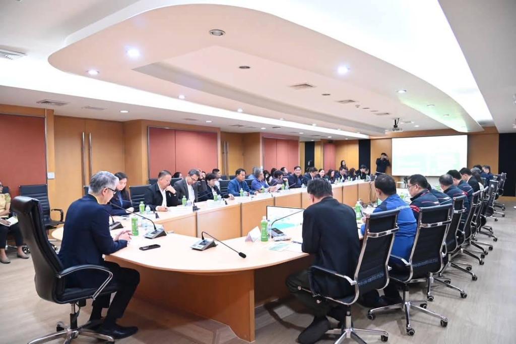 การประชุมหารือการจัดงาน “อุตสาหกรรมแฟร์” มหกรรมสินค้าโรงงาน ซื้อของไทย ใช้ของดี